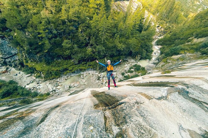 Canyoning Experience Grimsel from Interlaken - Why the 50-meter rappel matters