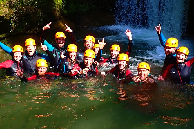 Canyoning Grenoble: the Furon canyon - The final run of jumps and slides