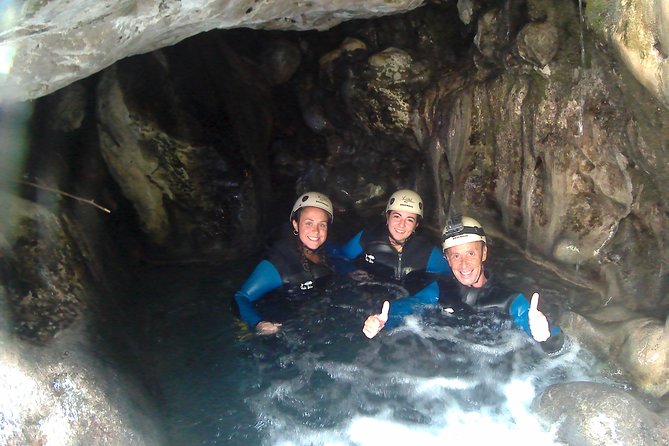 Canyoning in Andalucia: Rio Verde Canyon - Rappels, jumps, slides, and river swimming