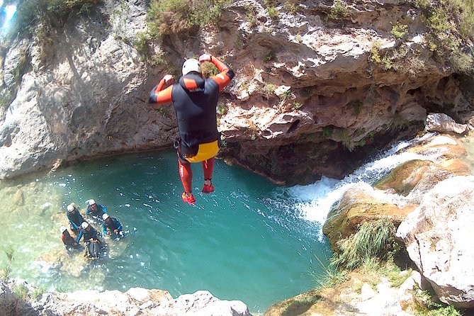 Canyoning in Andalucia: Rio Verde Canyon - What the price includes at $102.84