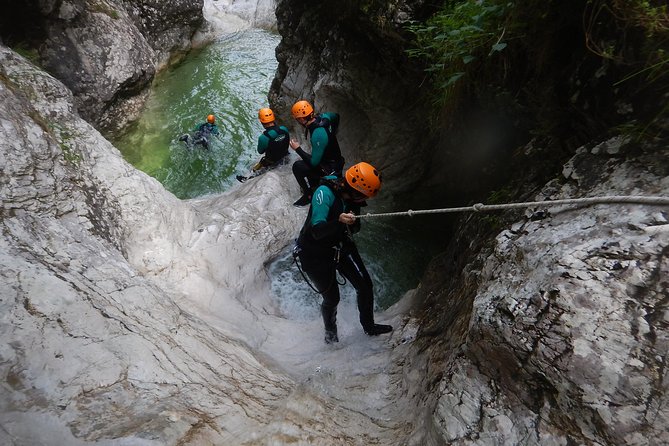 Canyoning in Fratarica Canyon - Fratarica Gorge, where the walk turns into an adventure
