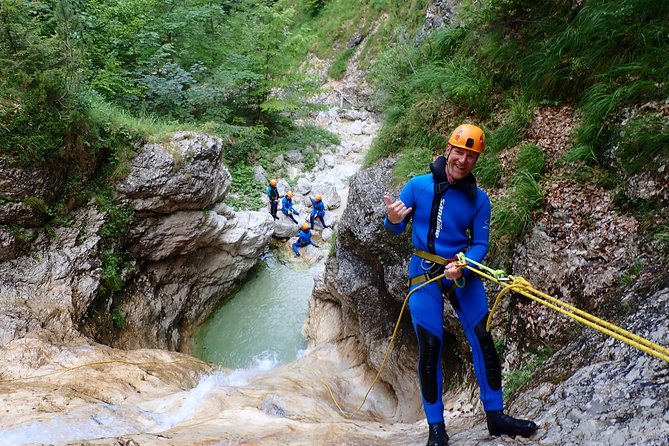 Canyoning in Fratarica Canyon - Moving through the gorge and its emerald pools