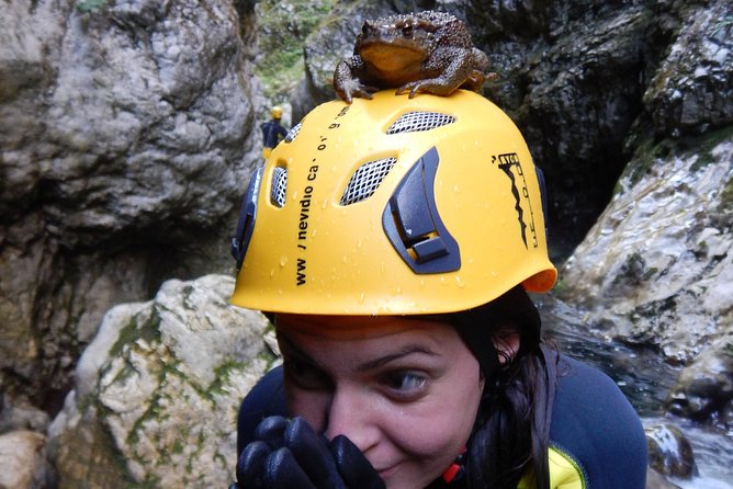 Canyoning in Nevidio Canyon - Four hours of jumps, swims, and rock