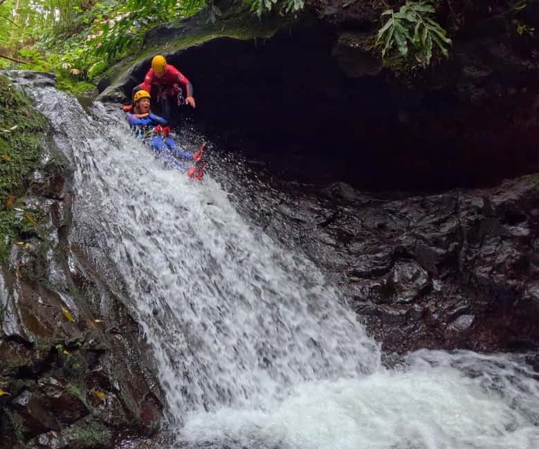 Canyoning in Ribeira dos Caldeirões – Hidden Waterfall Adventure - Arrival at Ribeira dos Caldeirões