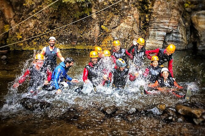 Canyoning in Salto do Cabrito (Sao Miguel - Azores) - Salto do Cabrito turns a waterfall into a playground