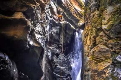 Canyoning in Salto do Cabrito (Sao Miguel – Azores)