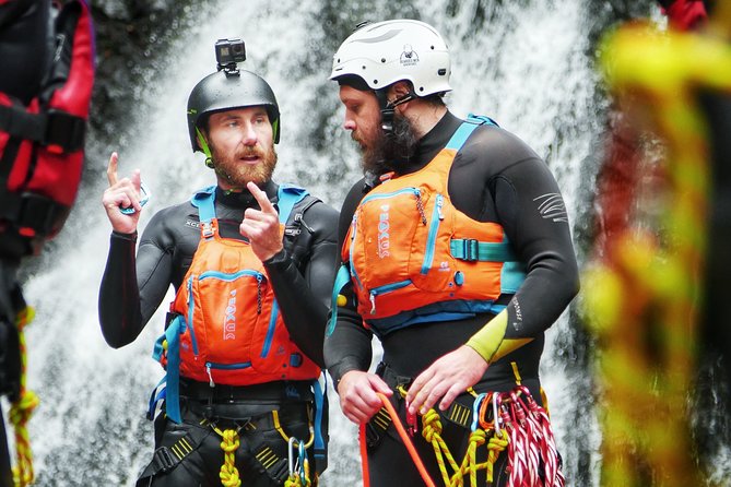 Canyoning in Snowdonia - The climb back out is part of the deal