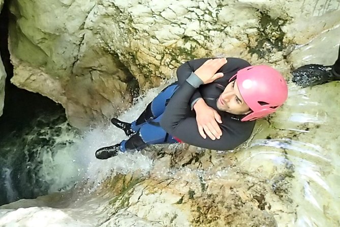 CANYONING in Susec from Bovec, Families welcome, photo service - What the Susec Canyon day is really like