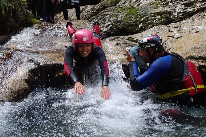CANYONING in Susec from Bovec, Families welcome, photo service - Weather, water levels, and the need for flexibility