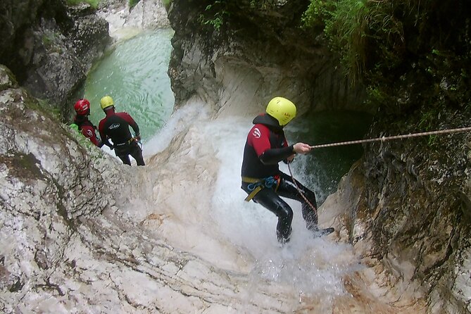 Canyoning In The Triglav National Park - Three hours inside the canyon