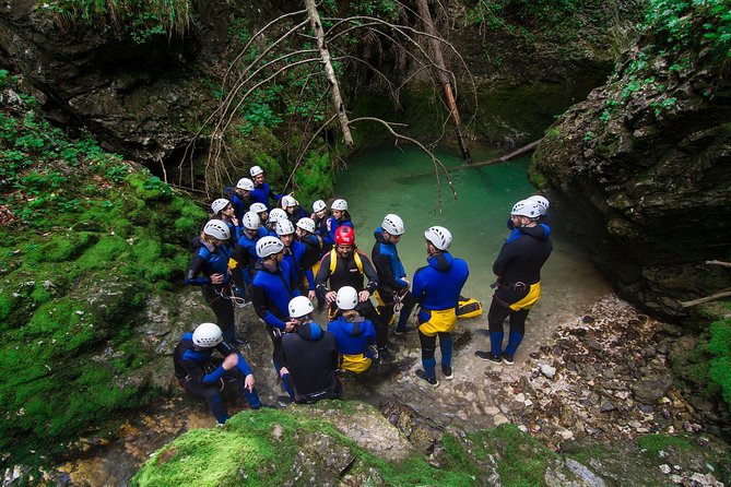 Canyoning Lake Bled Slovenia - Free Photos and Videos - Waterfalls, springs, and the first big jumps