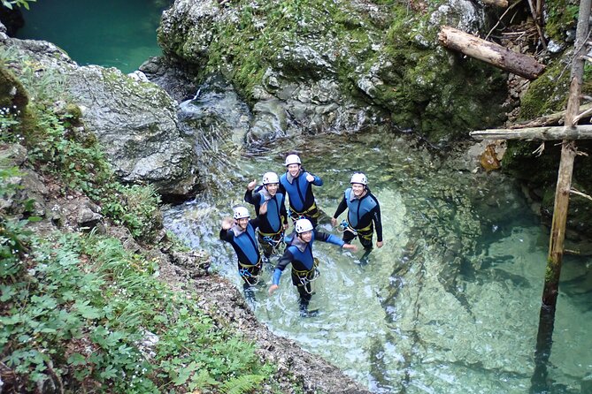 Canyoning Lake Bled Slovenia With Photos and Videos - Natural Slides, Water Jumps, and the Rope Descent