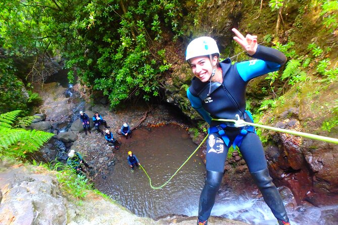 Canyoning Madeira Island - Level One - The guides and the small-group advantage
