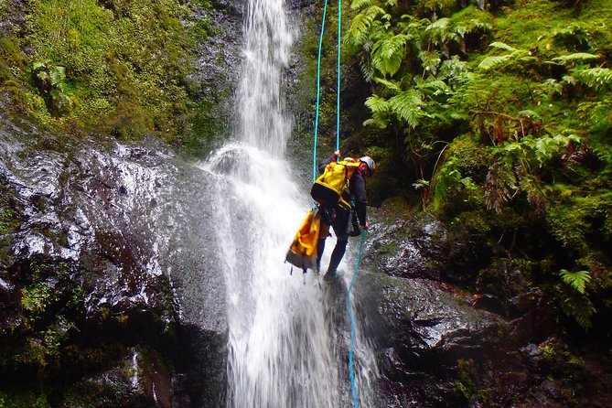 Canyoning Madeira Island - Level Two - Abseiling Down Waterfalls