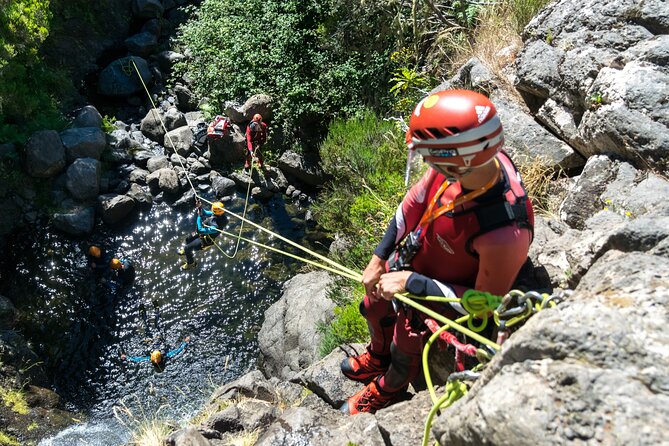 Canyoning Madeira - Private Tour - best experience for beginners - Ribeira das Cales, your first canyoning classroom