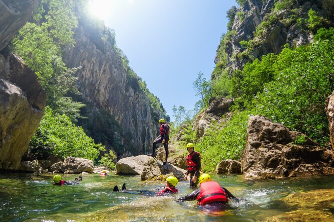 Canyoning on Cetina River from Split or Šestanovac - A note about the basic and extreme options