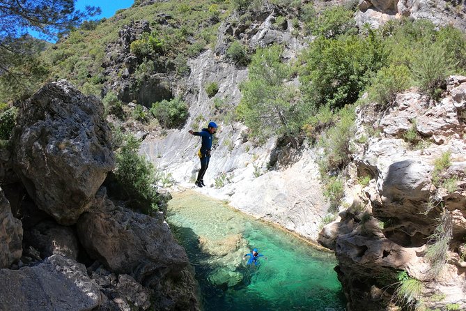 Canyoning Rio Verde from Nerja - Pools, slides, and optional jumps