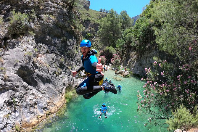 Canyoning Rio Verde from Nerja - Rappelling gives the route its technical edge