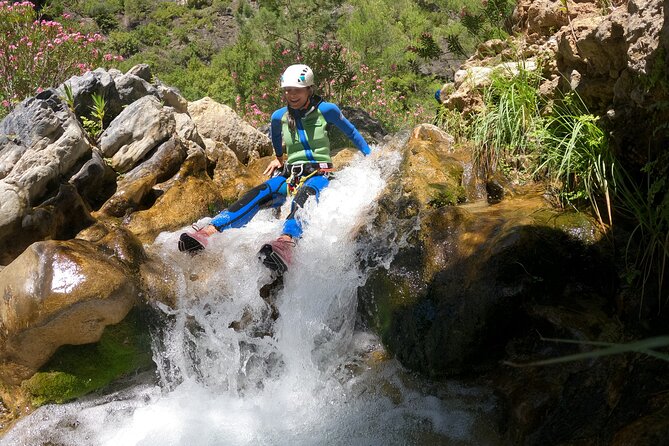 Canyoning Rio Verde from Nerja - Getting fitted for neoprene and safety equipment