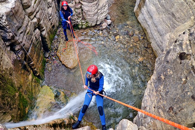 Canyoning trip at Zagori area of Greece - Section A - Weather, cancellation, and group size