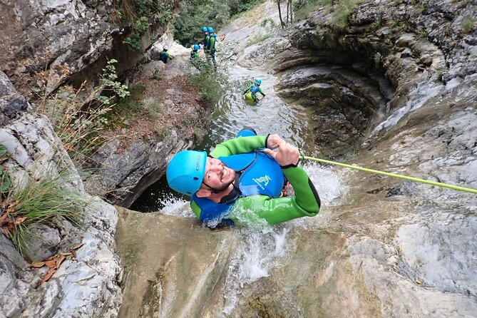 Canyoning "Vione" - advanced Canyoningtour also for sportive beginner - Who should book the Vione route?