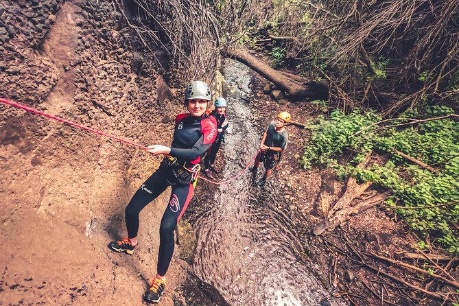 Canyoning with Waterfalls in the Rainforest - Small Groups ツ - Waterfalls, slides, and rope work