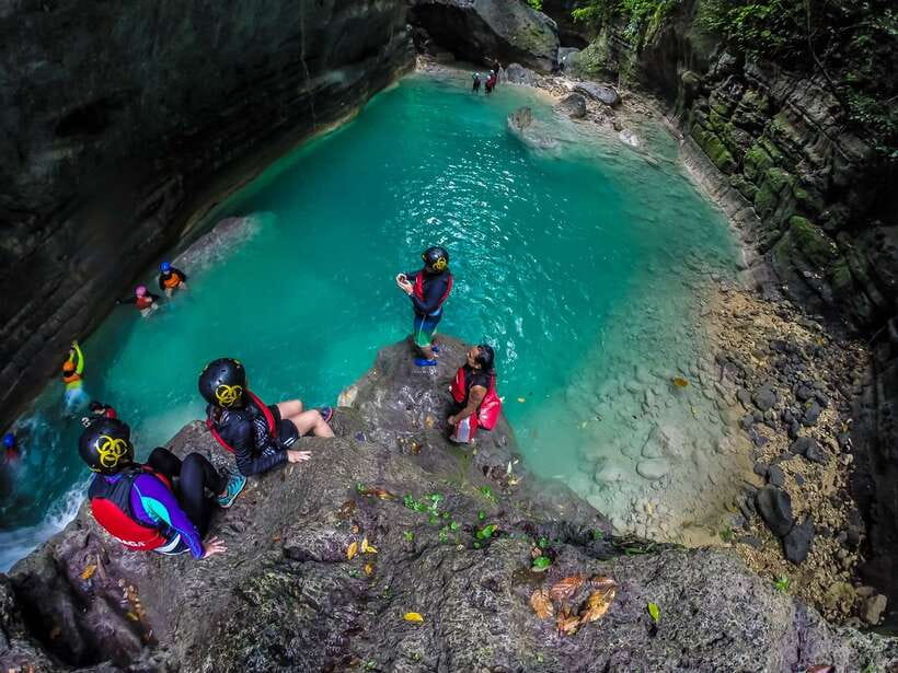 Cebu City: Whale Shark Swimming & Kawasan Falls Canyoneering - Kawasan Falls canyoneering, the day’s strongest act