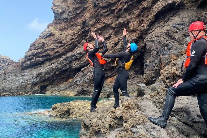 Coasteering Adventure with Snorkeling from Funchal - What the three-hour route involves