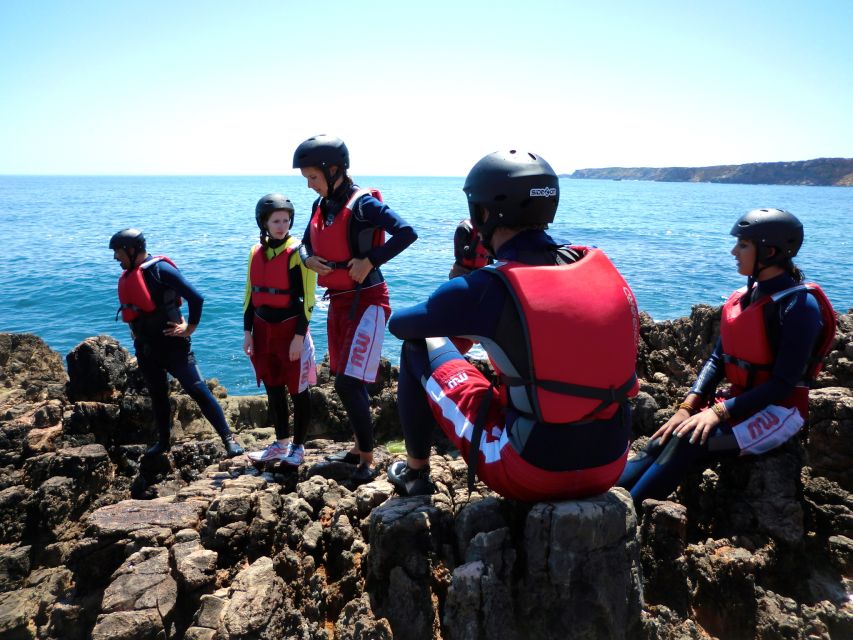 Coasteering Algarve: Cliff Jump, Swim & Climb in Sagres - Learning the jumps step by step