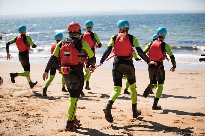 Coasteering Day Trips from Edinburgh - Getting Fitted and Learning the Basics
