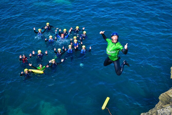 Coasteering Experience in Newquay - Sea caves, traversing, and natural water channels