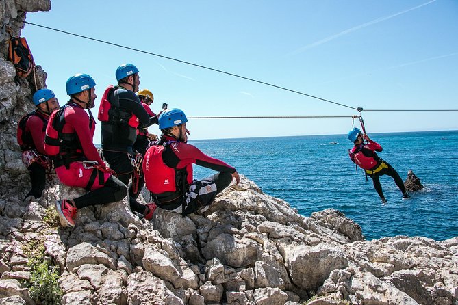 Coasteering in the Arrabida Natural Park (Lisbon region) - What the four-hour route feels like