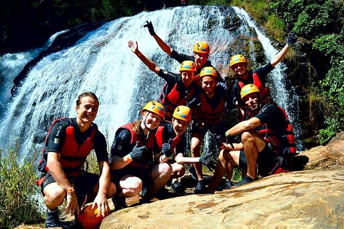 Combo Activity Trekking, Sup Paddling, Camping and Canyoning - Canyoning at Datanla Waterfall