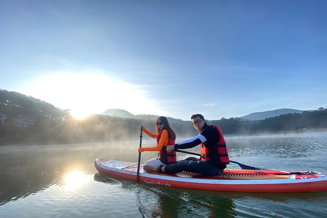 Combo Activity Trekking, Sup Paddling, Camping and Canyoning - Walking through tropical and pine forest