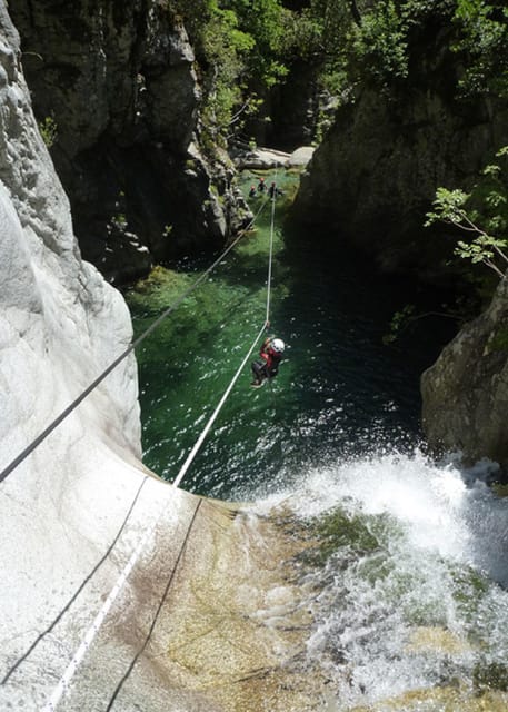 Corte Region: Fun Canyoning Verghellu - Why the guides matter so much