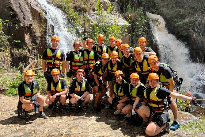 DaLat Canyoning & Experience 1500m Zipline - Base camp: equipment, practice, and safety