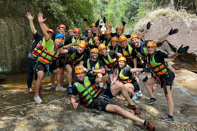 DaLat Canyoning & Experience 1500m Zipline - The Washing Machine section