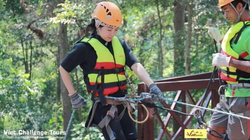 Dalat: Canyoning Extreme Adventure Vietnam - The natural water slide is pure fun