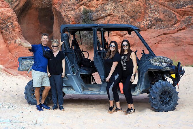 East Zion Canyoneering: Elkheart Canyon & UTV Tour - Three rappels inside a twisting slot canyon