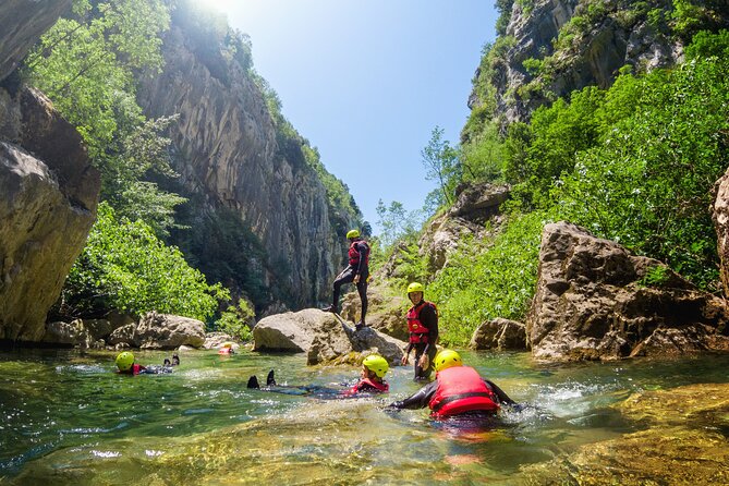 Extreme Canyoning on Cetina River from Split or Šestanovac - Walking, swimming, and body surfing in the gorge