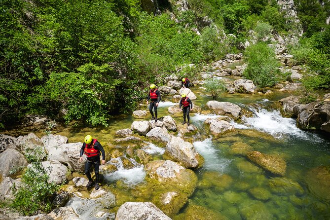 Extreme Canyoning on Cetina River from Split or Šestanovac - What the six-hour schedule feels like