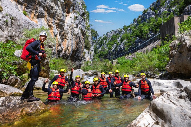 Extreme Canyoning on Cetina River from Split or Šestanovac - Practical value, photographs, and small costs