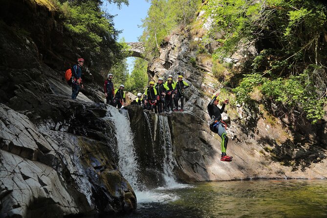 Falls of Bruar Canyoning - What the $89.77 price includes