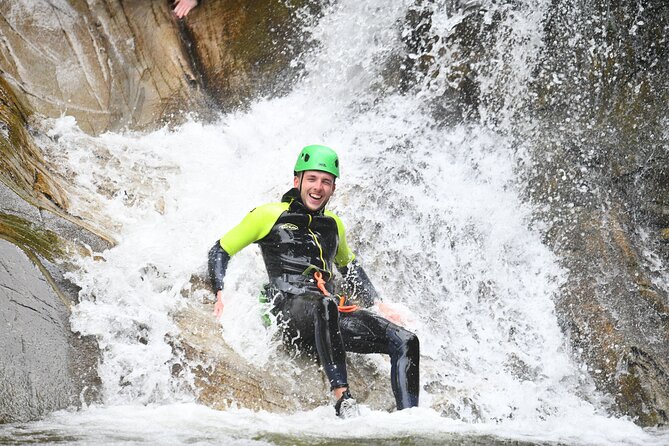 Falls of Bruar Canyoning - The first jumps, scrambles, and pools