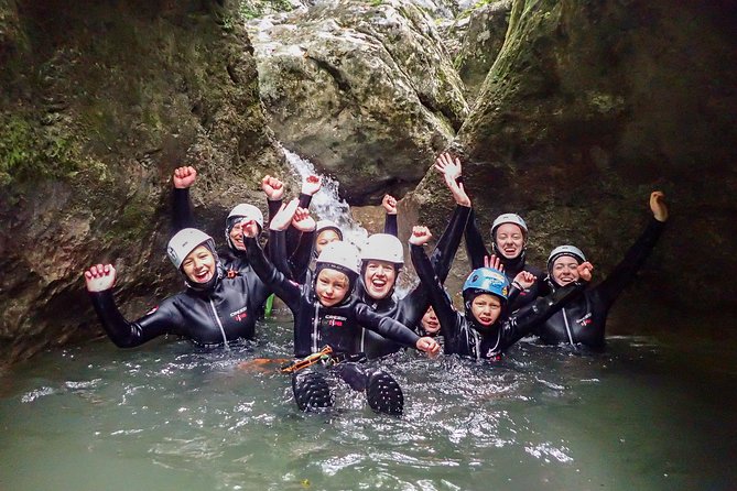 Family Canyoning near Lake Bled - What happens inside the canyon