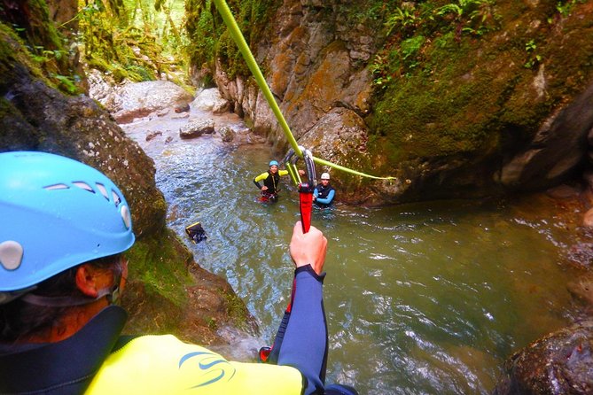 First canyoning in Grenoble in the Vercors - What this Grenoble canyoning trip is really like
