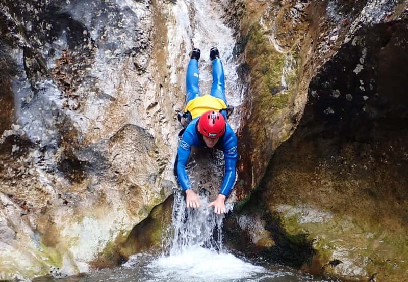From Bovec: Sušec Stream Canyoning in the Soča Valley - The 20 to 25-minute walk to the canyon entrance