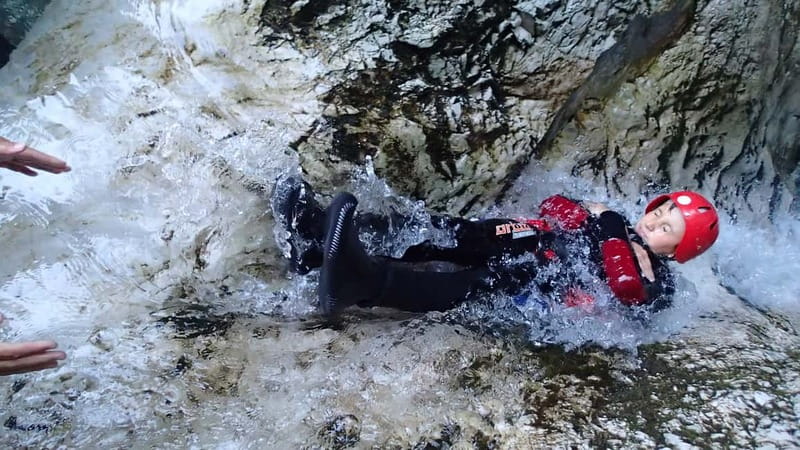 From Bovec: Sušec Stream Canyoning in the Soča Valley - Learning to jump, slide, and move through the water