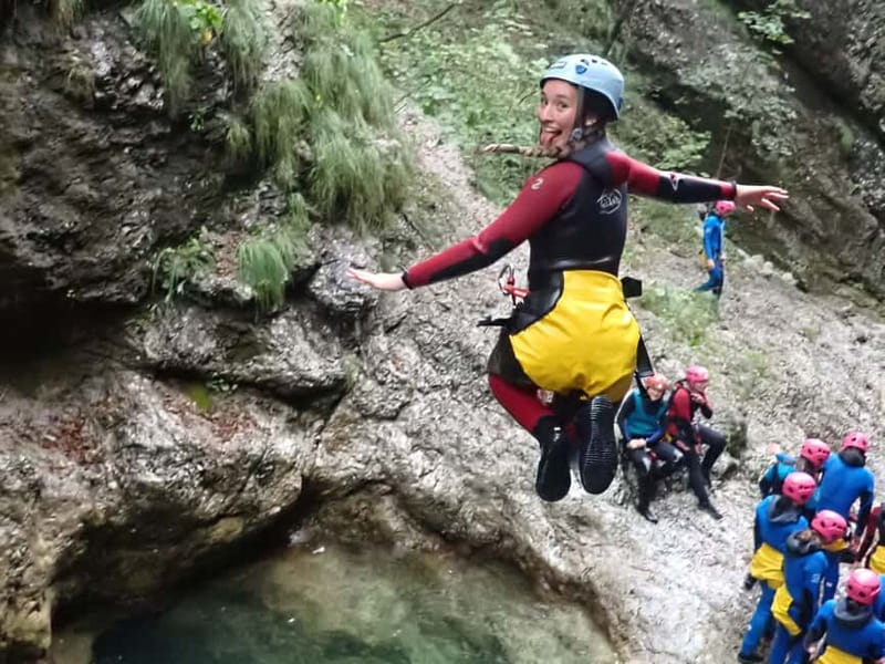 From Bovec: Sušec Stream Canyoning in the Soča Valley - What the $73 price covers
