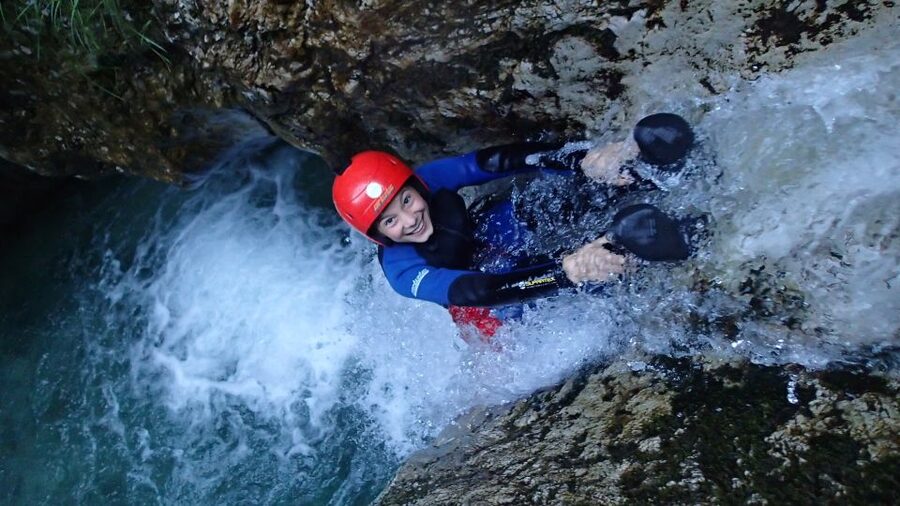 From Bovec: Sušec Stream Canyoning in the Soča Valley - The finish, changing, and return to Bovec